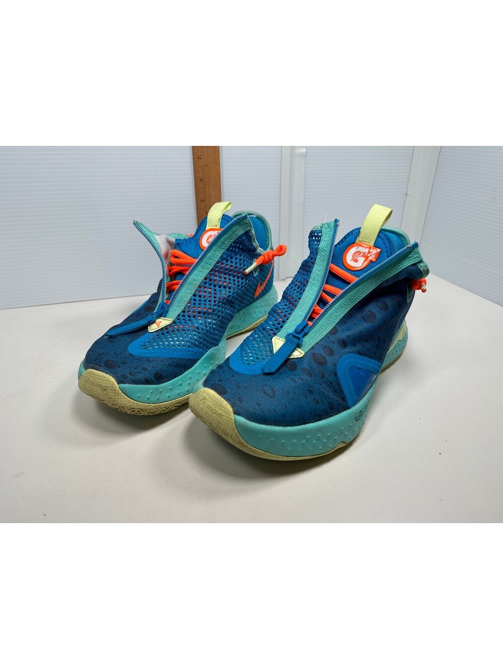 Size 9 NBA 2K20 x Gatorade x Nike PG 4 Gamer Exclusive Gatorade GX